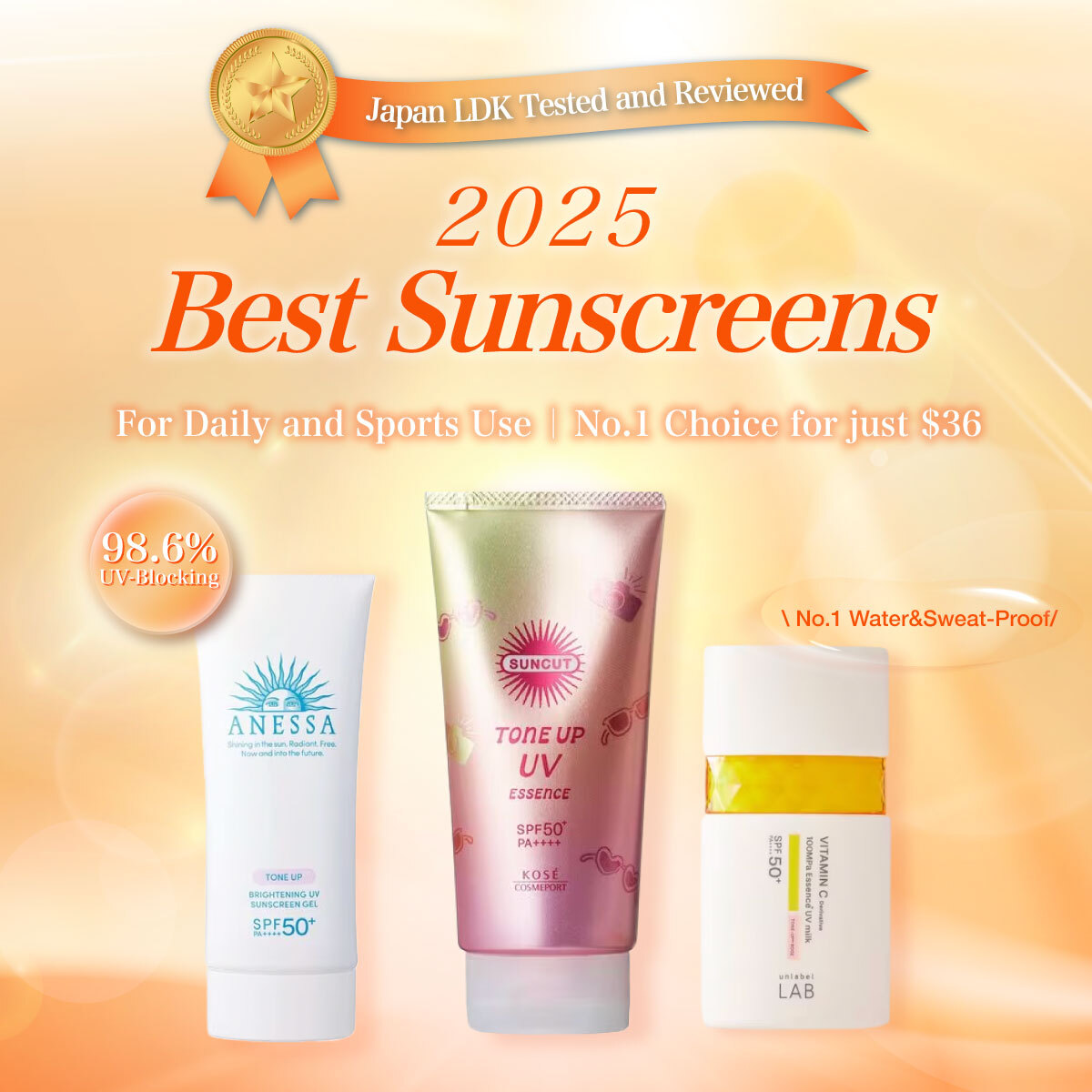 Japan LDK Latest Review: Sunscreens