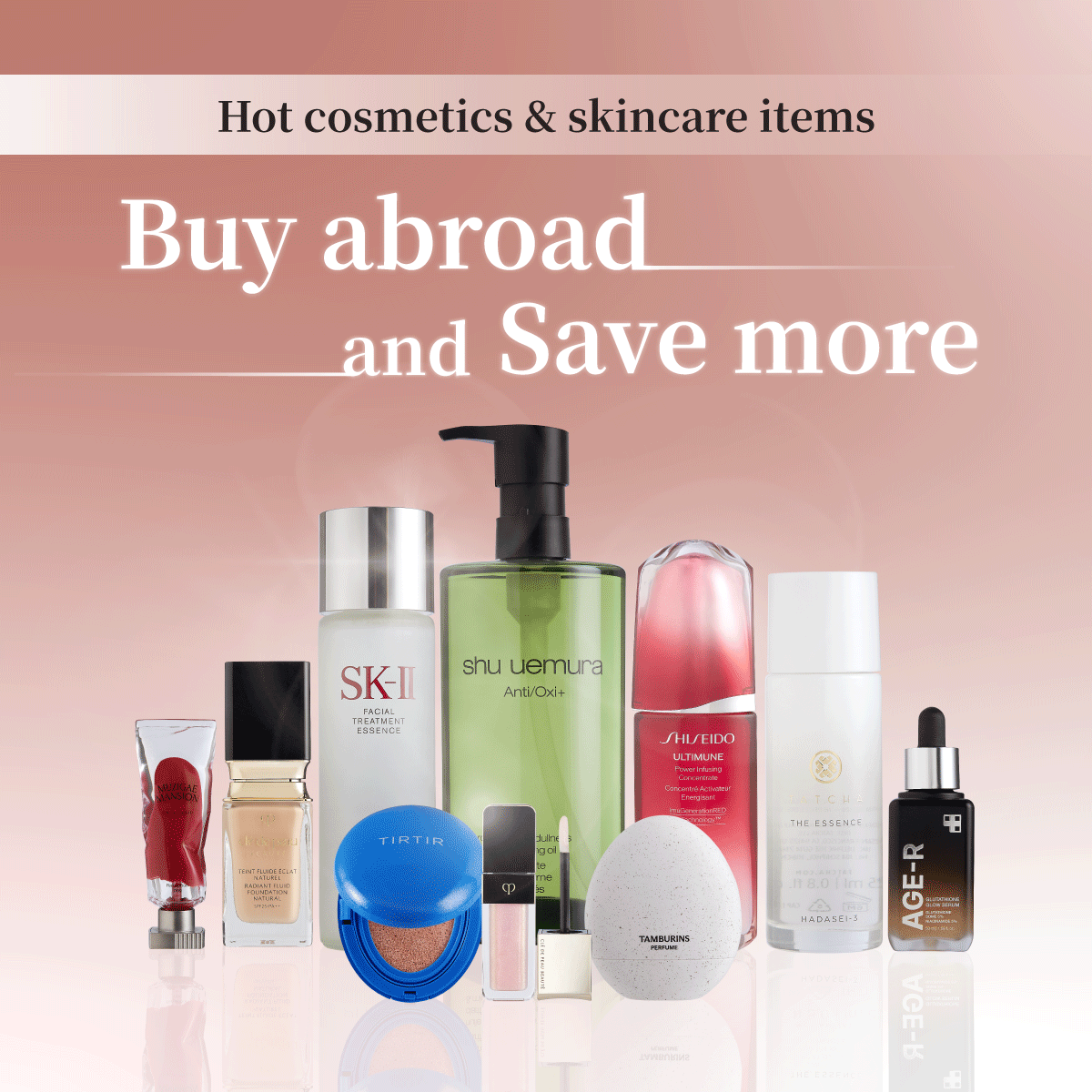 Popular Cosmetics & Skincare Products