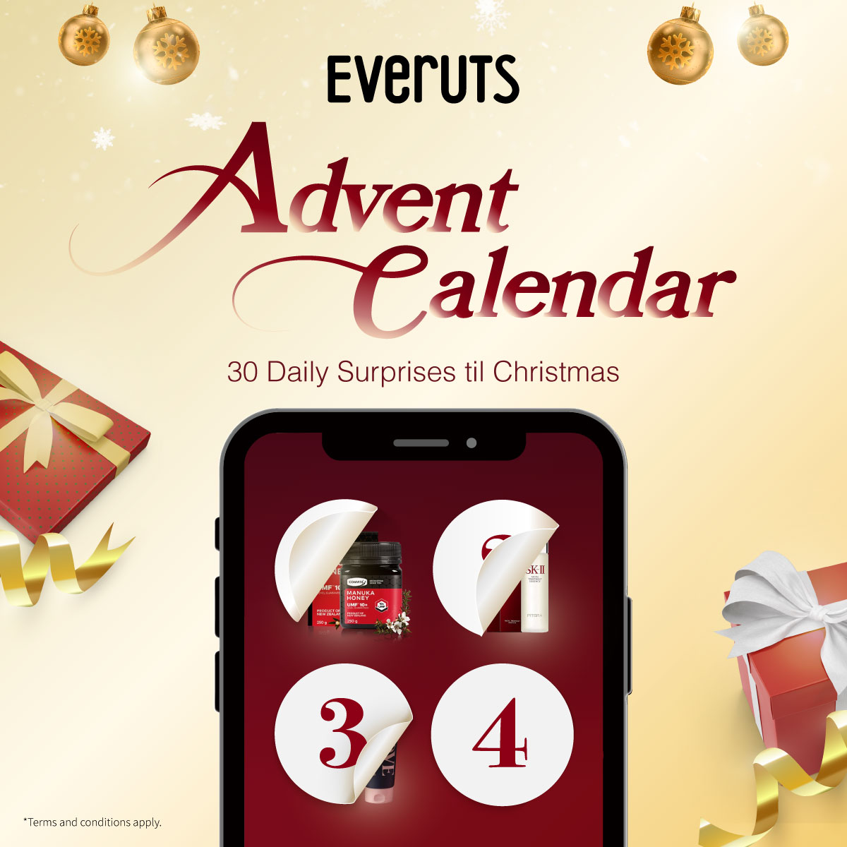 advent calendar promotion