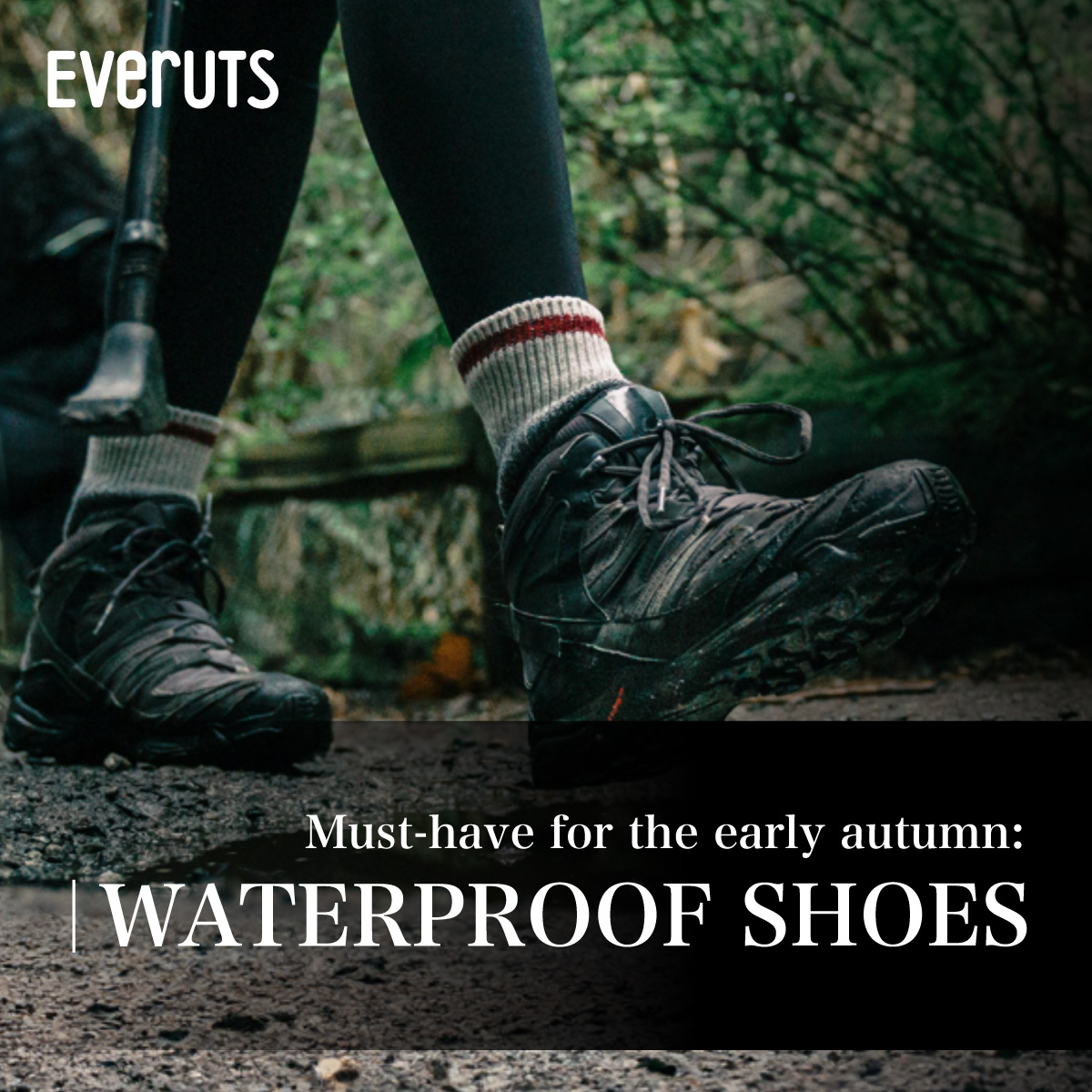 Must-have for the early autumn: Waterproof shoes